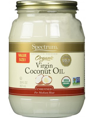 Spectrum Naturals Unref Coconut Oil (6 Pack) Spectrum Naturals Unref Coconut Oil (6 Pack)