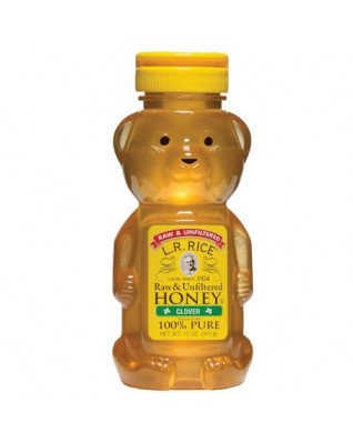Rice Family Honey Clover Raw Unfiltered (12 Pack)