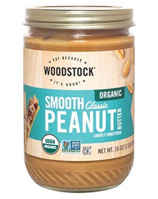 Woodstock Org Classic Smooth Peanut Butter (12 Pack)