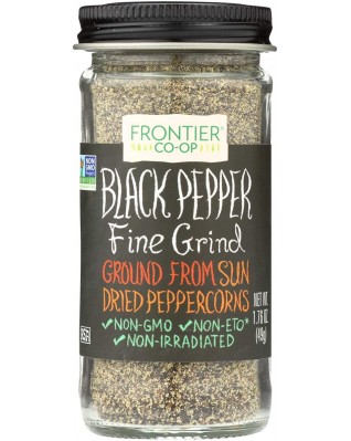 Frontier Natural Pepper Fine Grind (1 Pack) Frontier Natural Pepper Fine Grind (1 Pack)