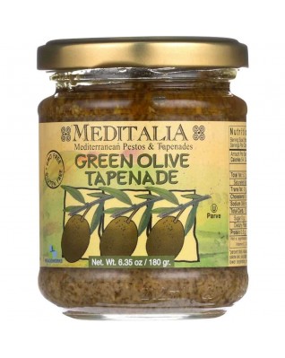 Meditalia Green Olive Tapenade (6 Pack) Meditalia Green Olive Tapenade (6 Pack)