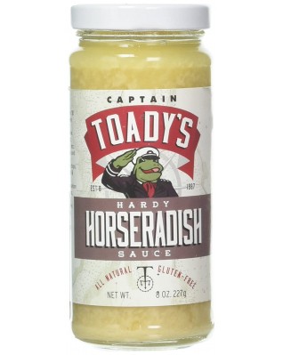 Captain Toady's Hardy Horseradish Sauce (12 Pack) Captain Toady's Hardy Horseradish Sauce (12 Pack)