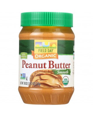 Field Day Organic Easy Spread Peanut Butter, Smooth, Salted (12 Pack) Field Day Organic Easy Spread Peanut Butter, Smooth, Salted (12 Pack)