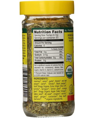 Bragg Organic Sprinkle 24 Herb (12 Pack) Bragg Organic Sprinkle 24 Herb (12 Pack)