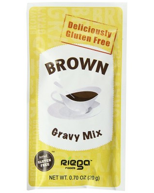 Riega Foods Gluten Free Brown Gravy Mix (8 Pack) Riega Foods Gluten Free Brown Gravy Mix (8 Pack)