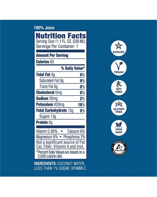 Vita Coco Pure Coconut Water (12 Pack)