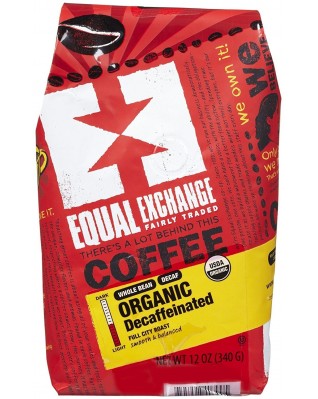 Equal Exchange Whole Bean Decaf Coffee (6 Pack)