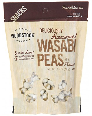 Woodstock Peas Wasabi Natural (8 Pack) Woodstock Peas Wasabi Natural (8 Pack)