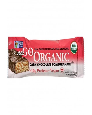 Nugo Dark Chocolate Pomegranate Bar (12 Pack) Nugo Dark Chocolate Pomegranate Bar (12 Pack)