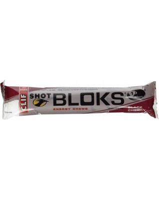 Clif Bar Black Cherry Clif Bar Shot Blok (18 Pack) Clif Bar Black Cherry Clif Bar Shot Blok (18 Pack)