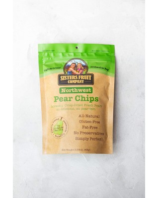 Sisters Fruit Company Northwest Pear Chips Sliced (12 Pack) Sisters Fruit Company Northwest Pear Chips Sliced (12 Pack)