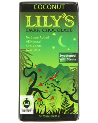 Lily's Dark Chocolate Coconut (12 Pack)