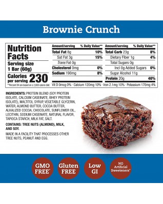Think Baby Brownie Crunch Thin Bar (10 Pack)