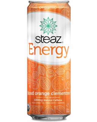 Steaz Organic Energy Orange (12 Pack)