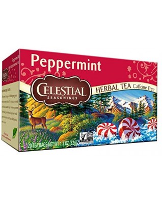Celestial Seasonings Peppermint Herb Tea (6 Pack)