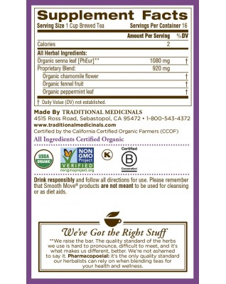 Traditional Medicinals Chamomile Smooth Move (1 Pack) Traditional Medicinals Chamomile Smooth Move (1 Pack)