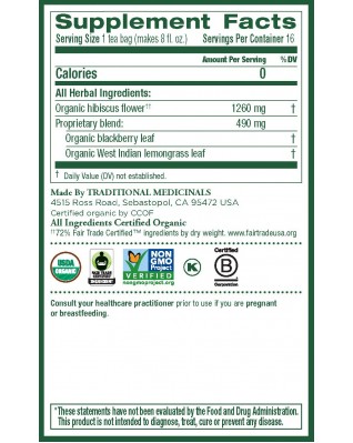 Traditional Medicinals Hibiscus Tea (6 Pack) Traditional Medicinals Hibiscus Tea (6 Pack)