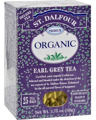 St Dalfour Organic Tea Earl Grey (1 Pack) St Dalfour Organic Tea Earl Grey (1 Pack)