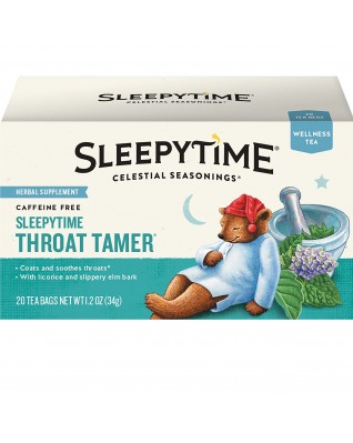 Celestial Seasonings Throat Tamer Herb Tea (6 Pack)