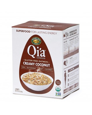 Nature's Path Qi'a Superfoods Hot Oatmeal Creamy Coconut (6 Pack) Nature's Path Qi'a Superfoods Hot Oatmeal Creamy Coconut (6 Pack)