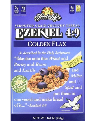 Food For Life Ezekiel 4:9 Golden Flax Cereal (6 Pack) Food For Life Ezekiel 4:9 Golden Flax Cereal (6 Pack)