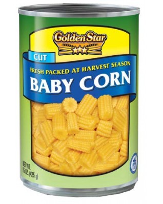 Golden Star Corn, Cut Young (12 Pack)