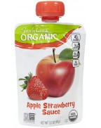Santa Cruz Organic Apple Strawberry Sauce (6 Pack)
