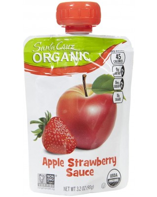 Santa Cruz Organic Apple Strawberry Sauce (6 Pack) Santa Cruz Organic Apple Strawberry Sauce (6 Pack)