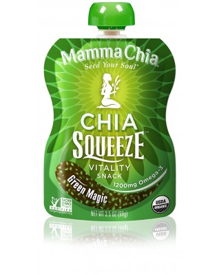 Mamma Chia Organic Green Magic Squeeze (16 Pack) Mamma Chia Organic Green Magic Squeeze (16 Pack)