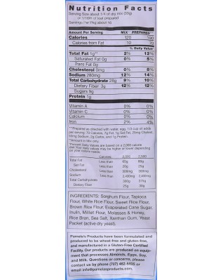 Pamela's Amazing Bread Mix Gluten Free (6 Pack) Pamela's Amazing Bread Mix Gluten Free (6 Pack)