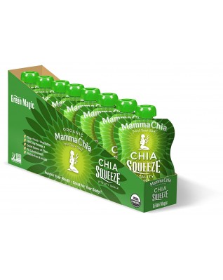 Mamma Chia Organic Green Magic Squeeze (16 Pack) Mamma Chia Organic Green Magic Squeeze (16 Pack)