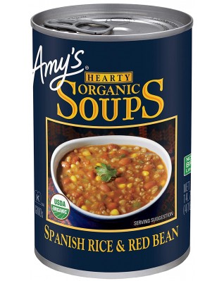 Amy's Spanish Rice/Red Bean Soup (12 Pack) Amy's Spanish Rice/Red Bean Soup (12 Pack)